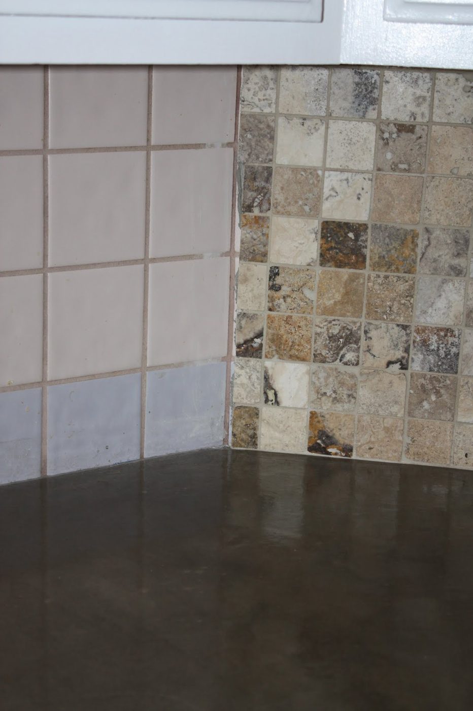 27 Handmade Concrete Counter Plus New Backsplash, A Handmade walkthrough, By Design Stocker Featured On @Bekob