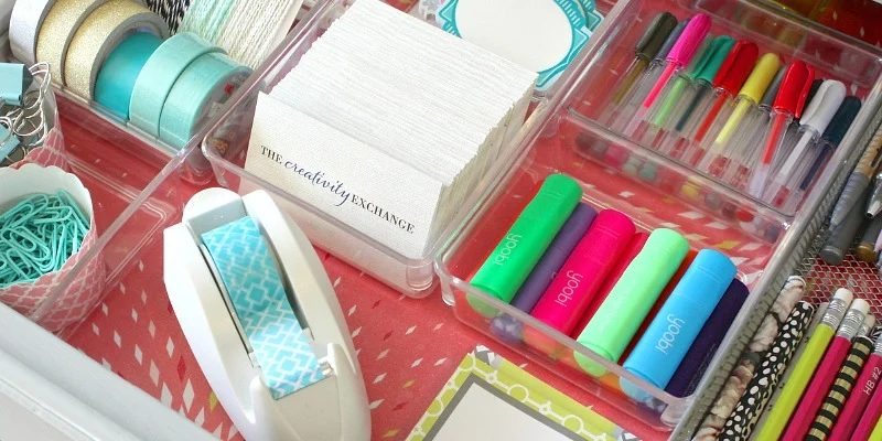 Quick Tricks for Organizing Desk Drawers