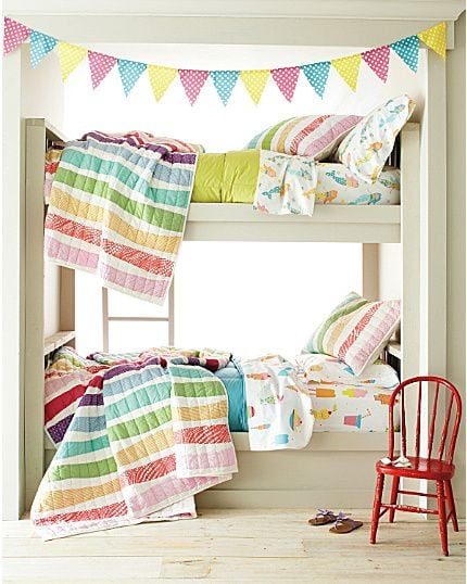 Rainbow Playroom Inspiration | Found on garnethill.com