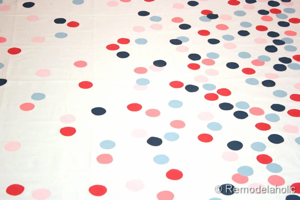confetti drapes walkthrough polka dot drapes girls bedroom window coverings window panels (19)