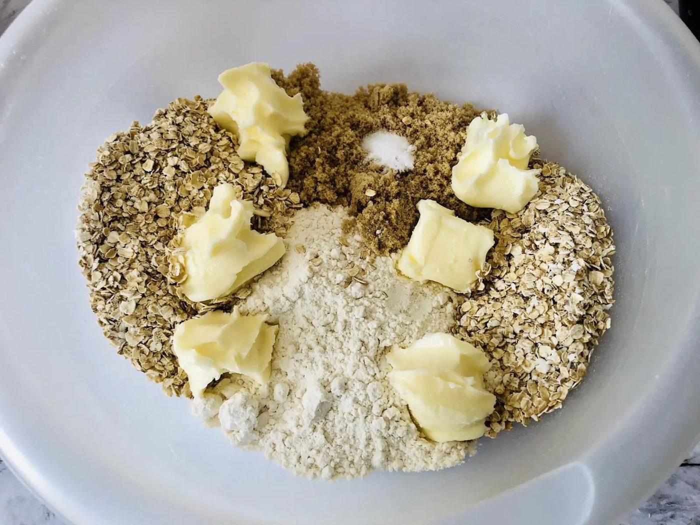Raspberry Oatmeal Bar Process