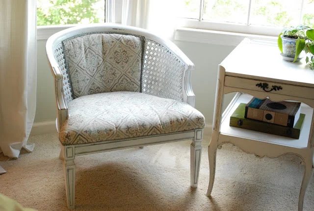 Re-upholstered Side Chair