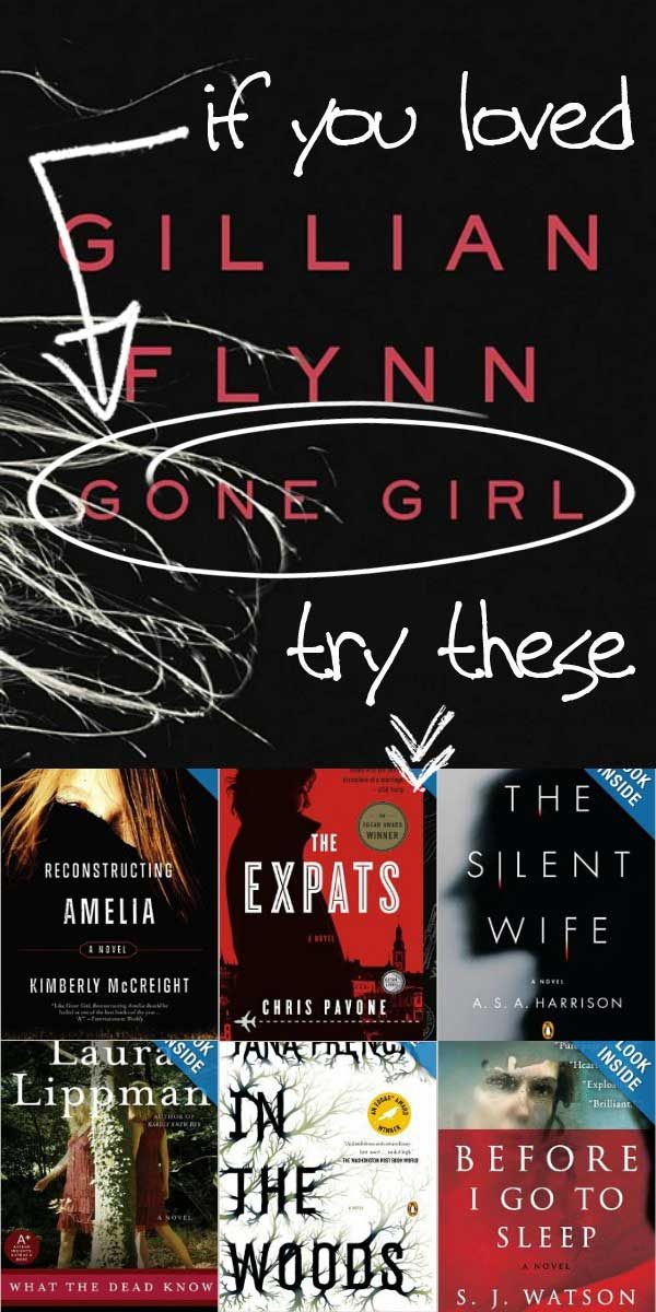 7 Book Suggestions If You Loved Gone Girl via Tipsaholic.com