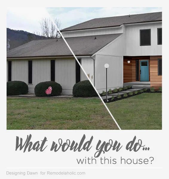 Modern Curb Appeal Pinnable Image