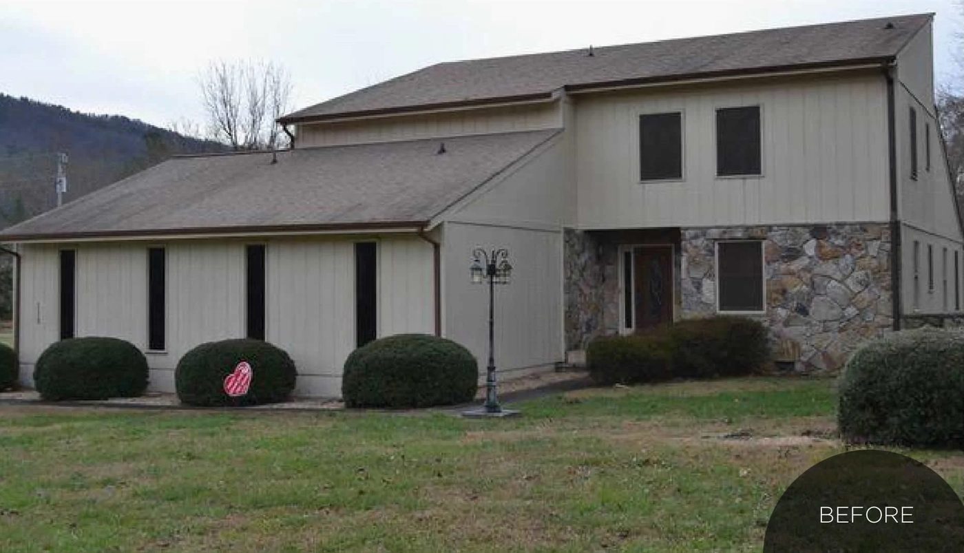 Home Exterior Before
