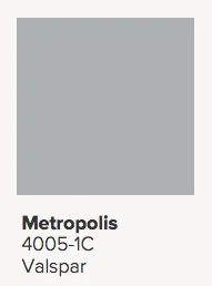 Valspar Metropolis Paint Color