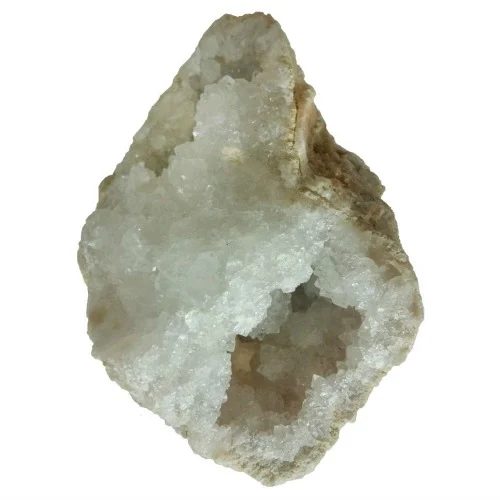 Brick Fireplace Facelift, Decorative Crystal Geode