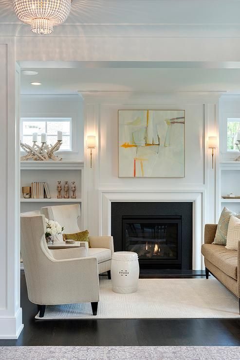 Brick Fireplace Facelift