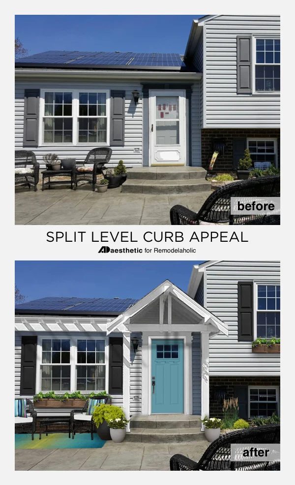Split Level Curb Appeal