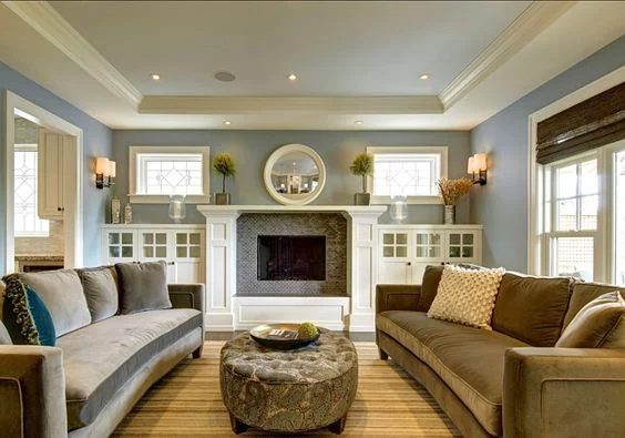 Fireplace Built-in Shelving Inspiration