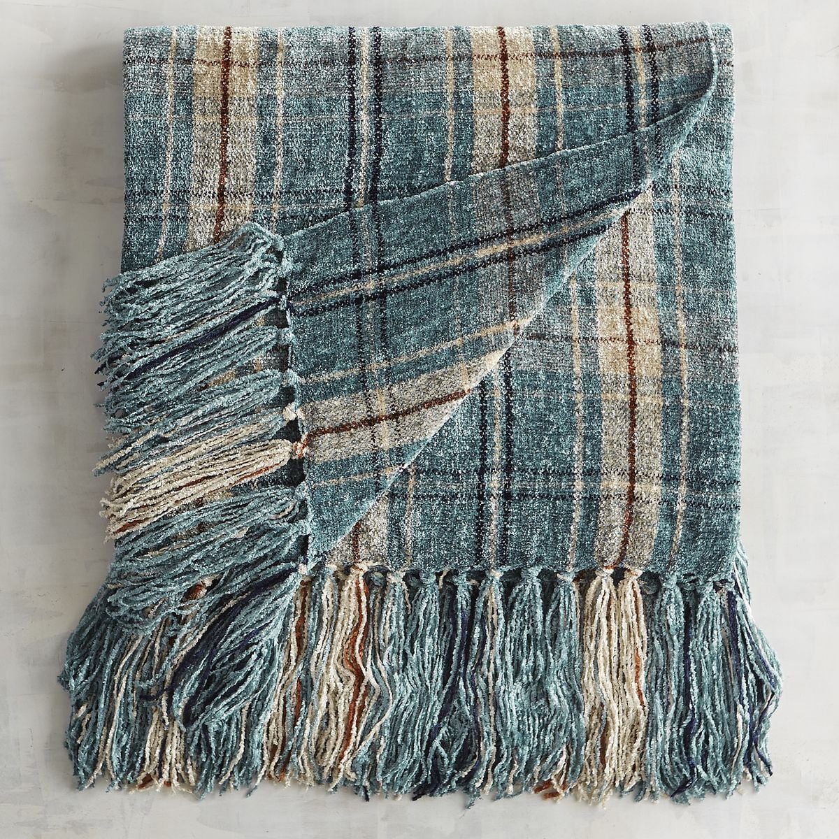Fireplace Builtins Throw Blanket