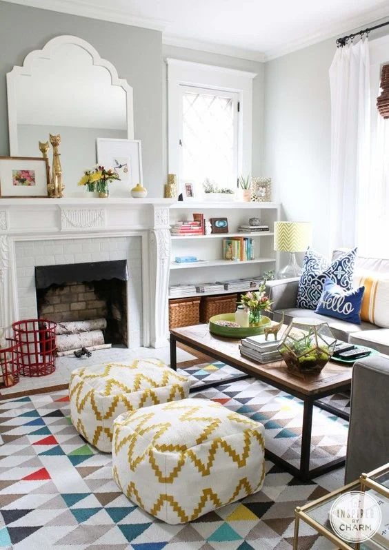 Fireplace Built-in Shelving Inspiration