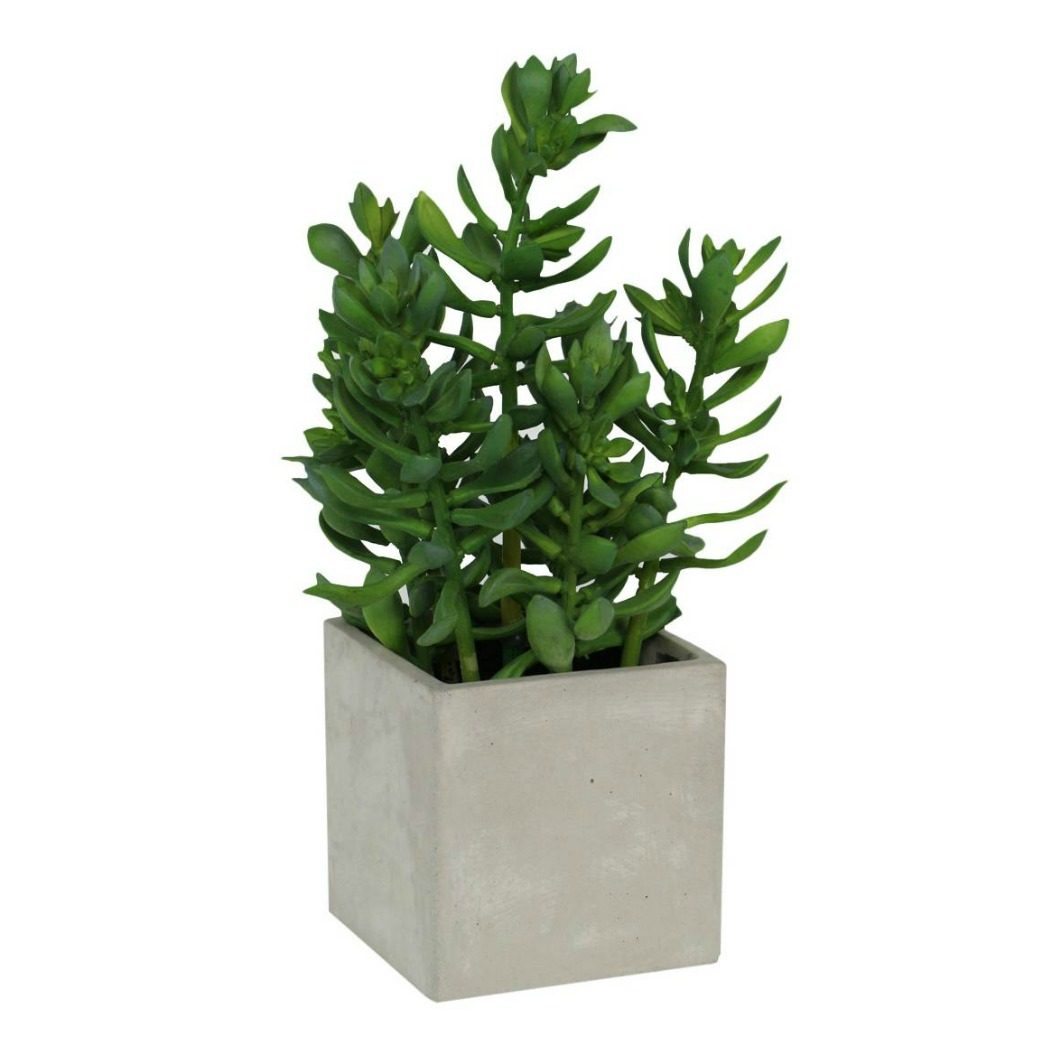 Fireplace Builtins Artificial Plant