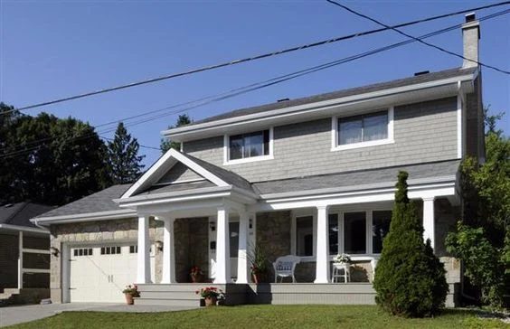 Inviting Porch Virtual Makeover | mid-century modern | curb appeal