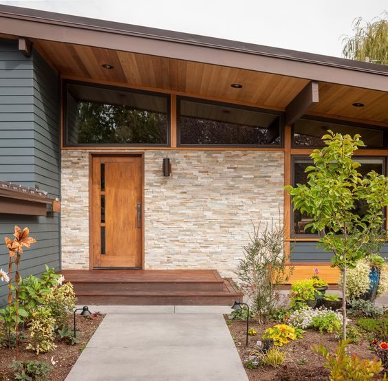 Mid-Century Modern Curb Appeal Home Inspiration