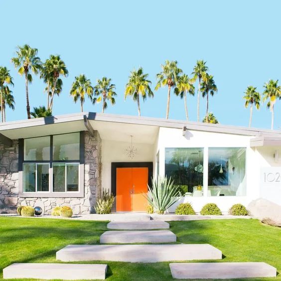 Mid-Century Modern Curb Appeal Home Inspiration