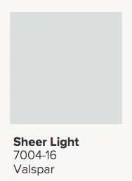 Valspar Sheer Light