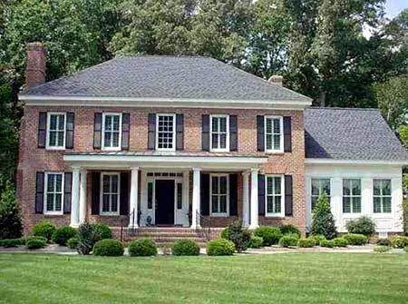 Adding curb appeal to a two story home