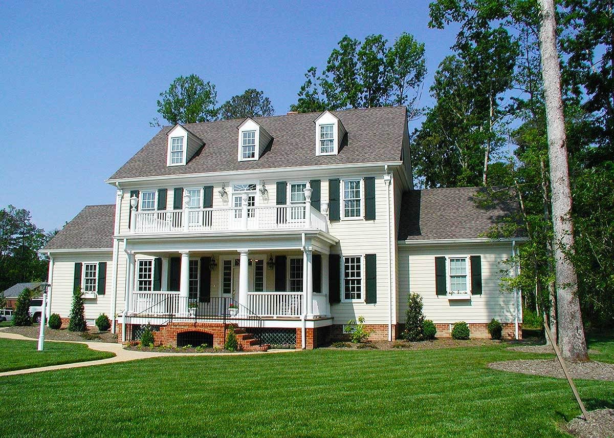 Adding curb appeal to a two story home