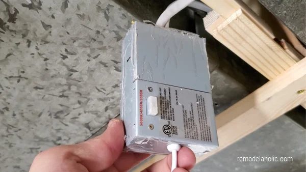 straightforward Basement Ceiling Light Install For Shallow Clearance On A Low Ceiling #Bekob (1)