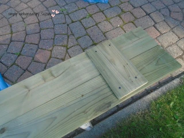 wood shutters from fence posts Simply Vintageous