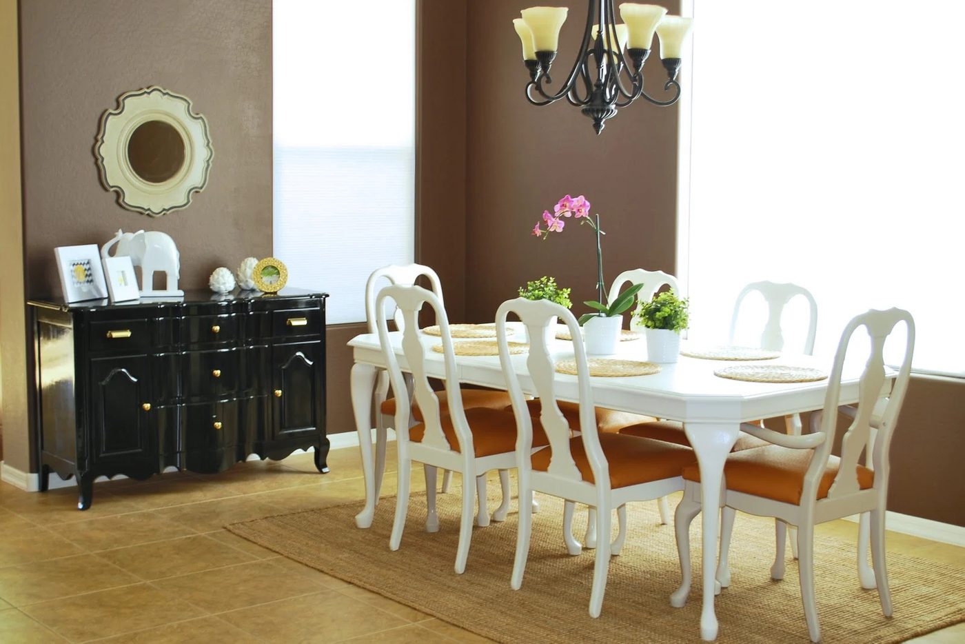 Refinished Dining Room Table and Chair Re-upholstery walkthrough (1)