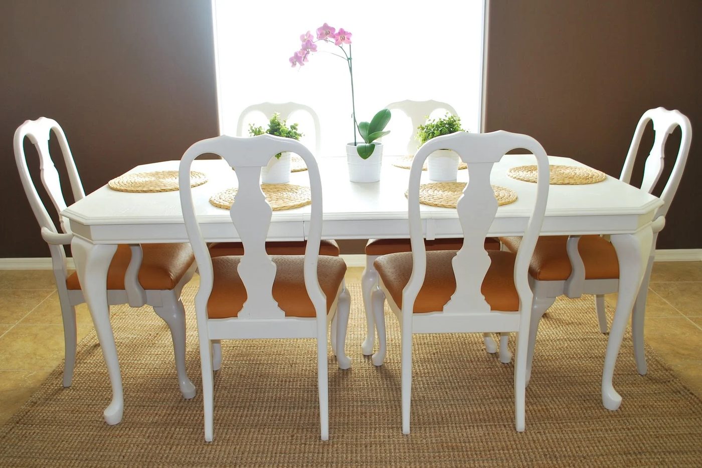 Refinished Dining Room Table and Chair Re-upholstery walkthrough (3)