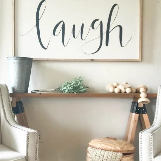 How To Build A Sawhorse Sofa Table In An Afternoon