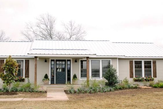 Reimagined Ranch Exterior and Curb Appeal options