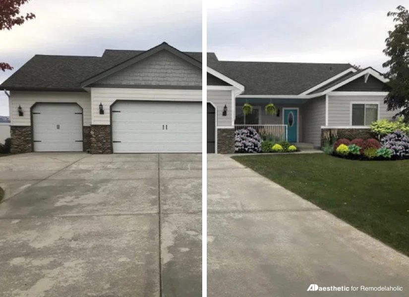 Real Life Rooms: Garage Door Curb Appeal Dilemma