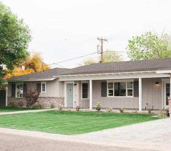 Reimagined Ranch Exterior and Curb Appeal options