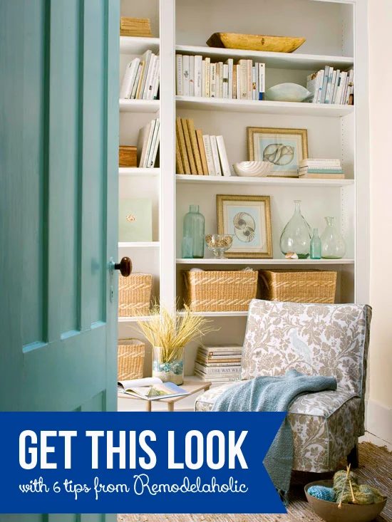 Get This Look: Relaxing Reading Nook on Bekob.com #getthislook #decorate #tips