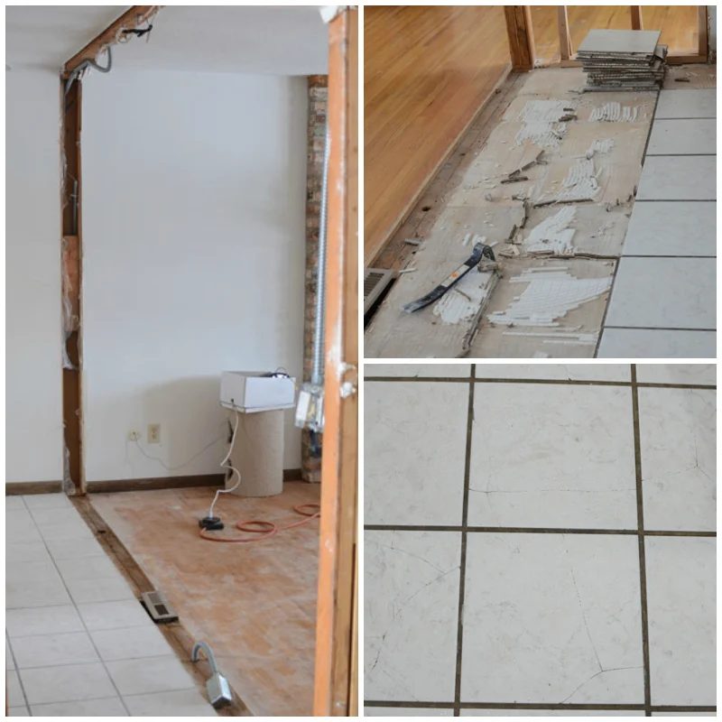 new kitchen flooring, Ramblings from the Burbs on Bekob