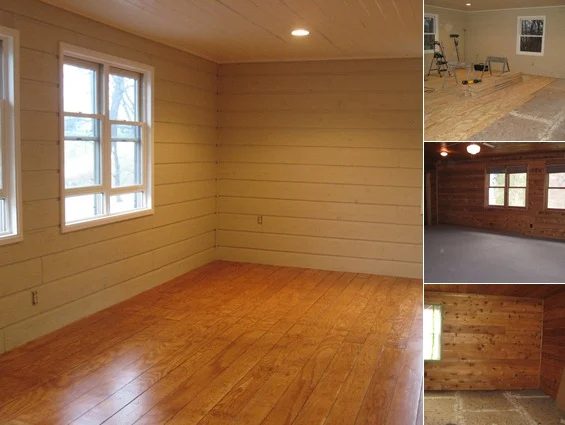 plywood plank flooring