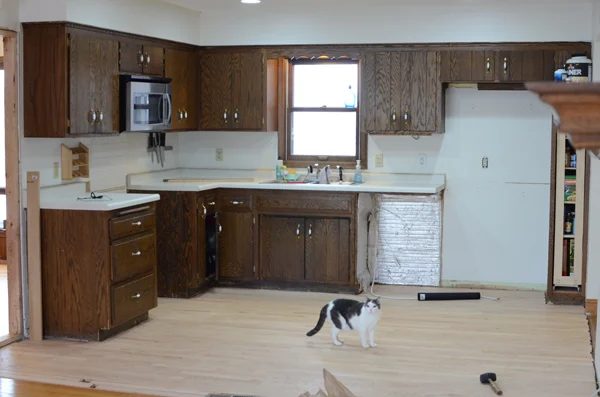 kitchen before, Ramblings from the Burbs on Bekob
