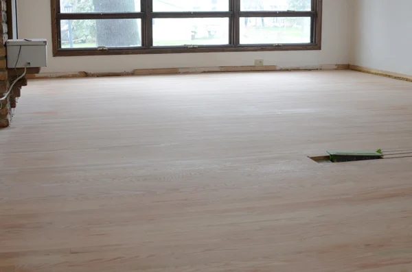 how to refinish wood floors, Ramblings from the Burbs on Bekob