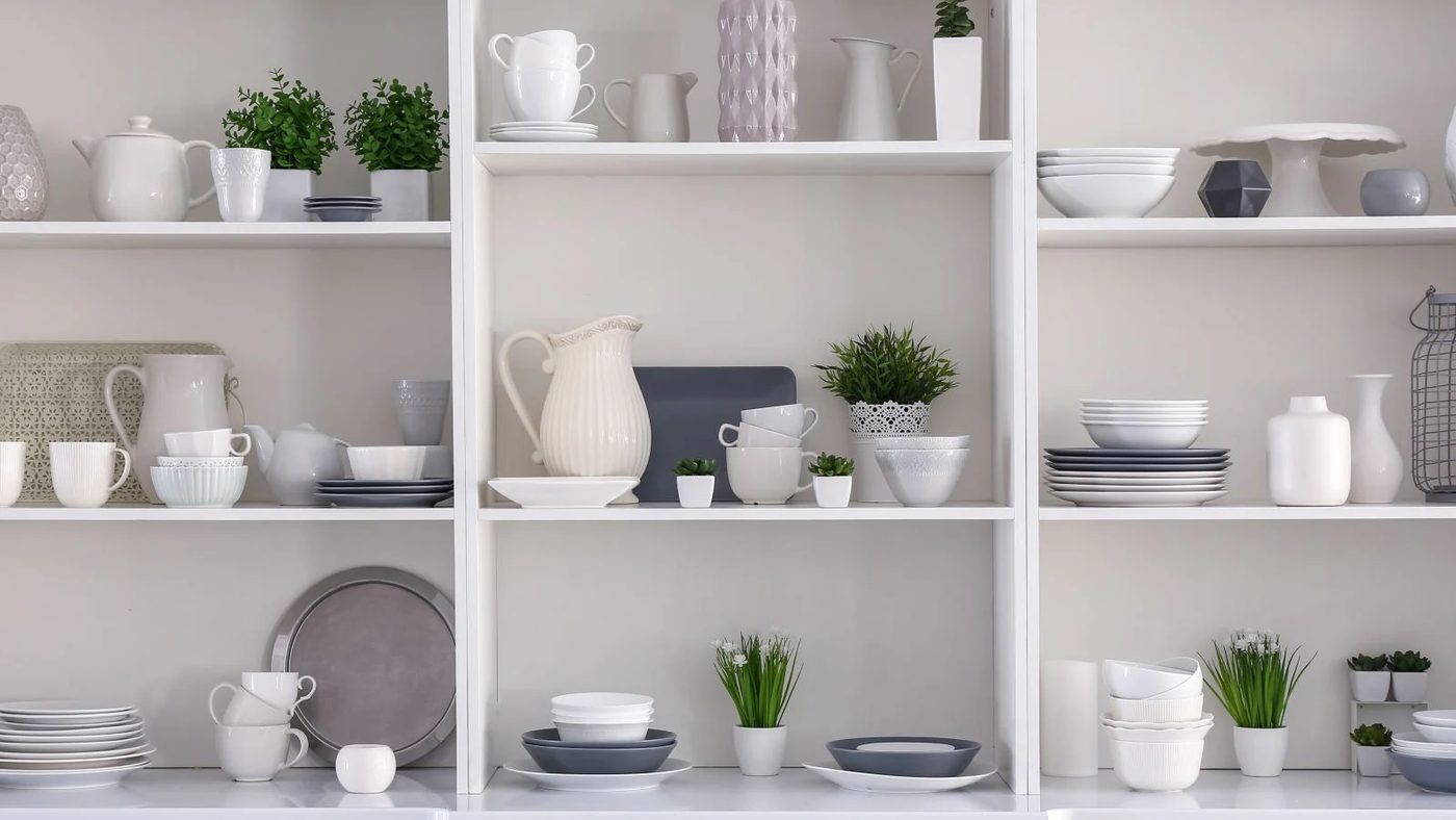 Open Door Kitchen Cabinets