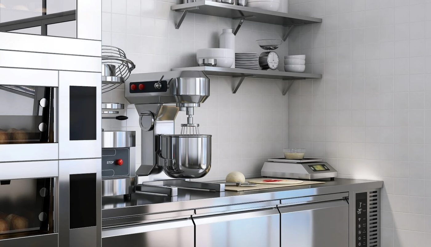 Metal Kitchen Industrial Kitchen