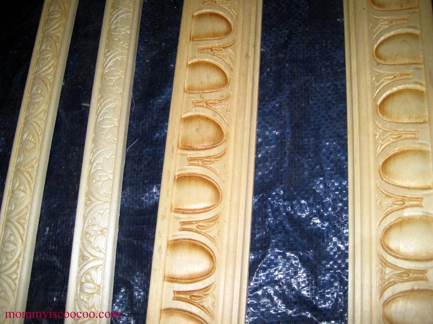 how to frame a large builder grade mirror, Mommy is Coocoo on Bekob