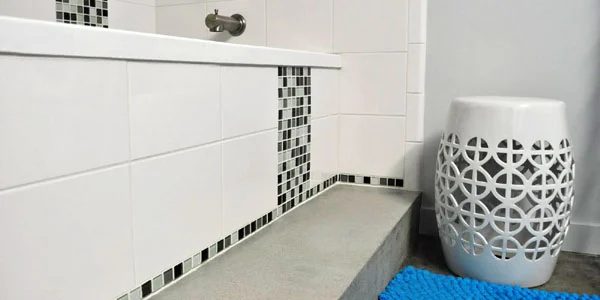 Renovated Bathroom With New Double Sink Vanity