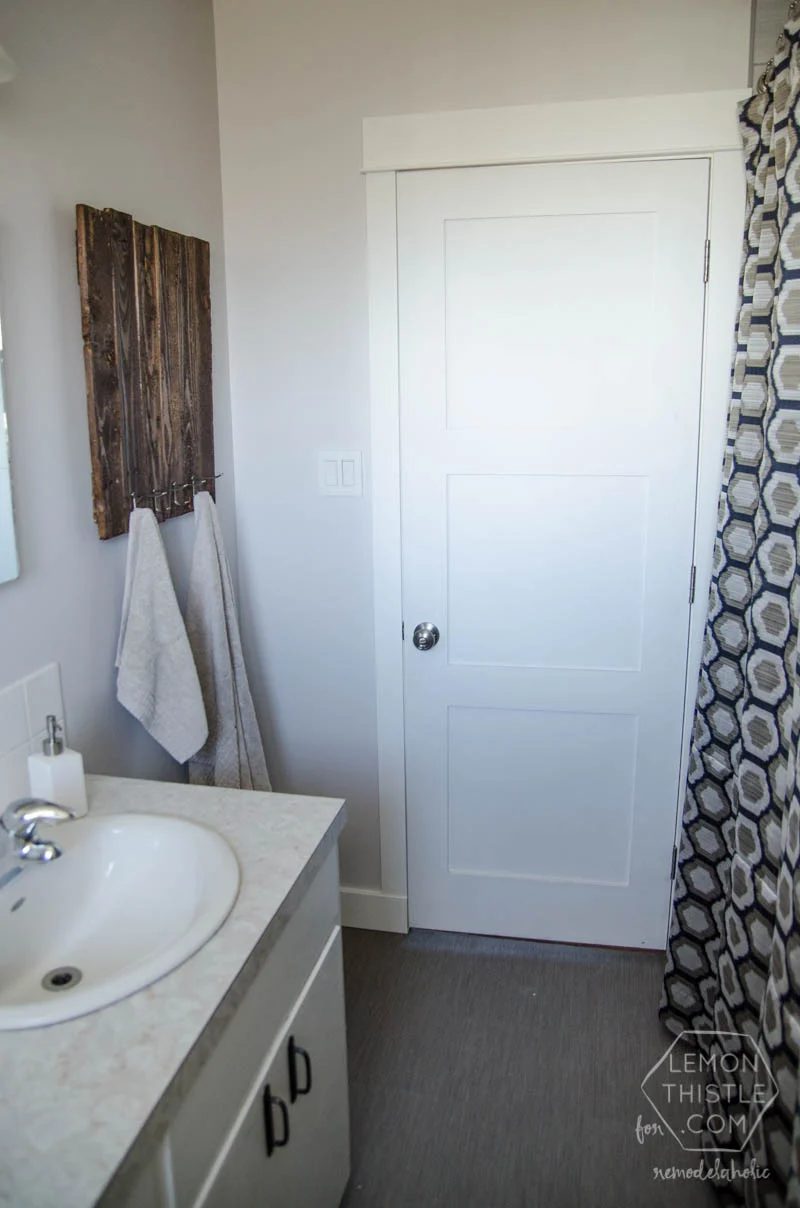 Handmade Bathroom Remodel on a modest-cost (and thoughts on renovating in phases)