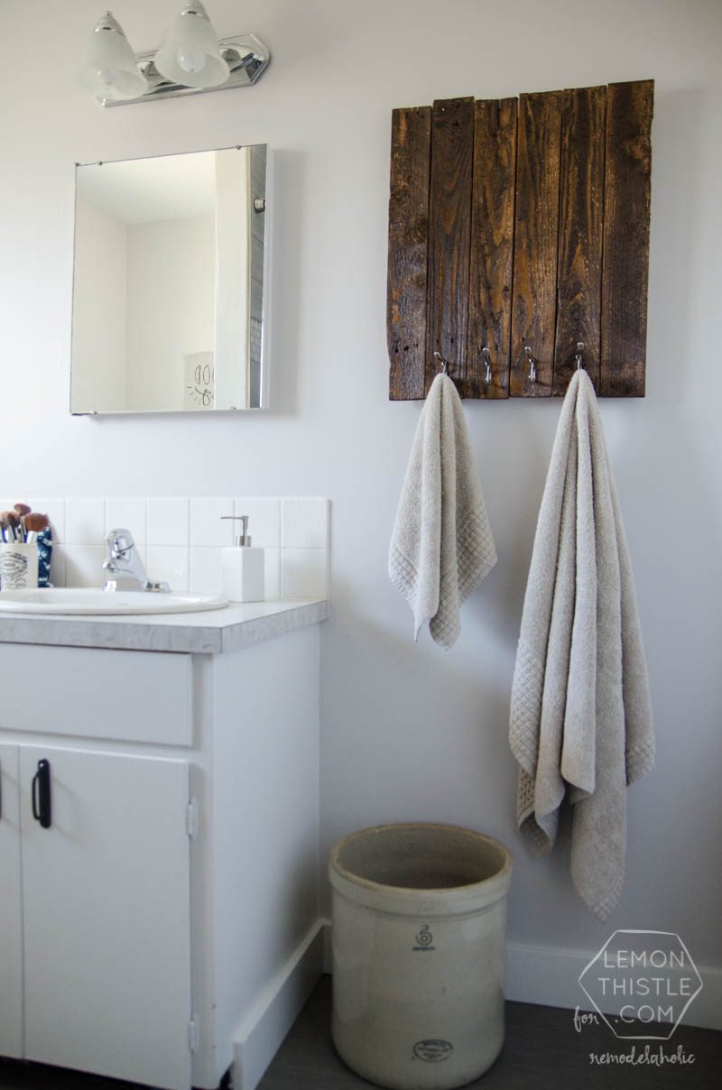 Handmade Bathroom Remodel on a modest-cost (and thoughts on renovating in phases)