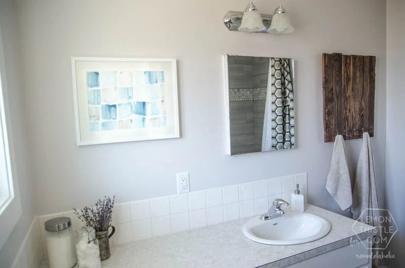 Handmade Bathroom Remodel on a modest-cost (and thoughts on renovating in phases)