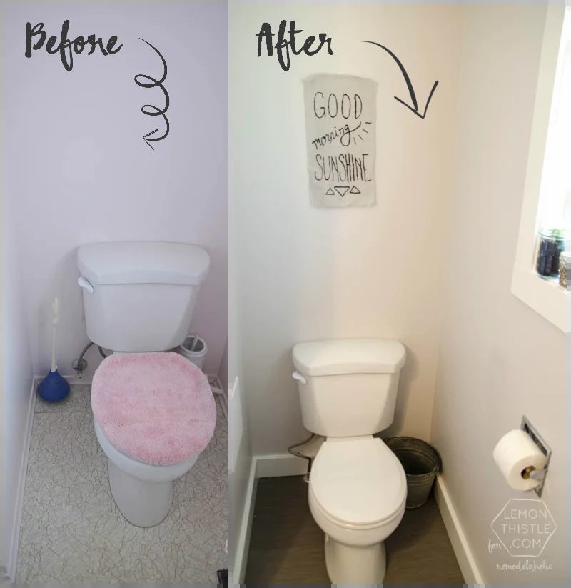Handmade Bathroom Remodel on a modest-cost (and thoughts on renovating in phases)