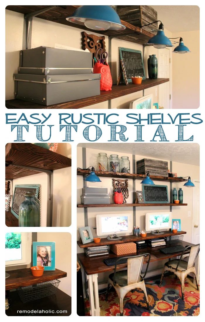 straightforward Rustic Wall Shelves walkthrough