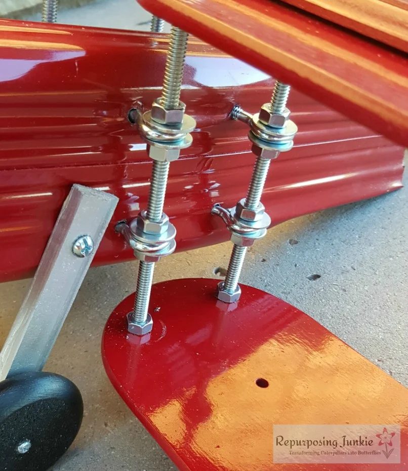 12 Upcycled parts into airplane, wings, by Repurposing Junkie featured on @Bekob