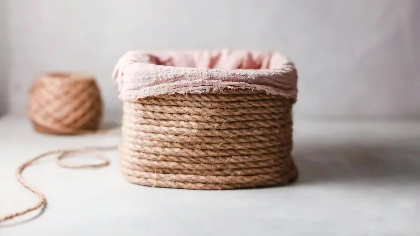 14a Upcycled Storage Basket 2 043737