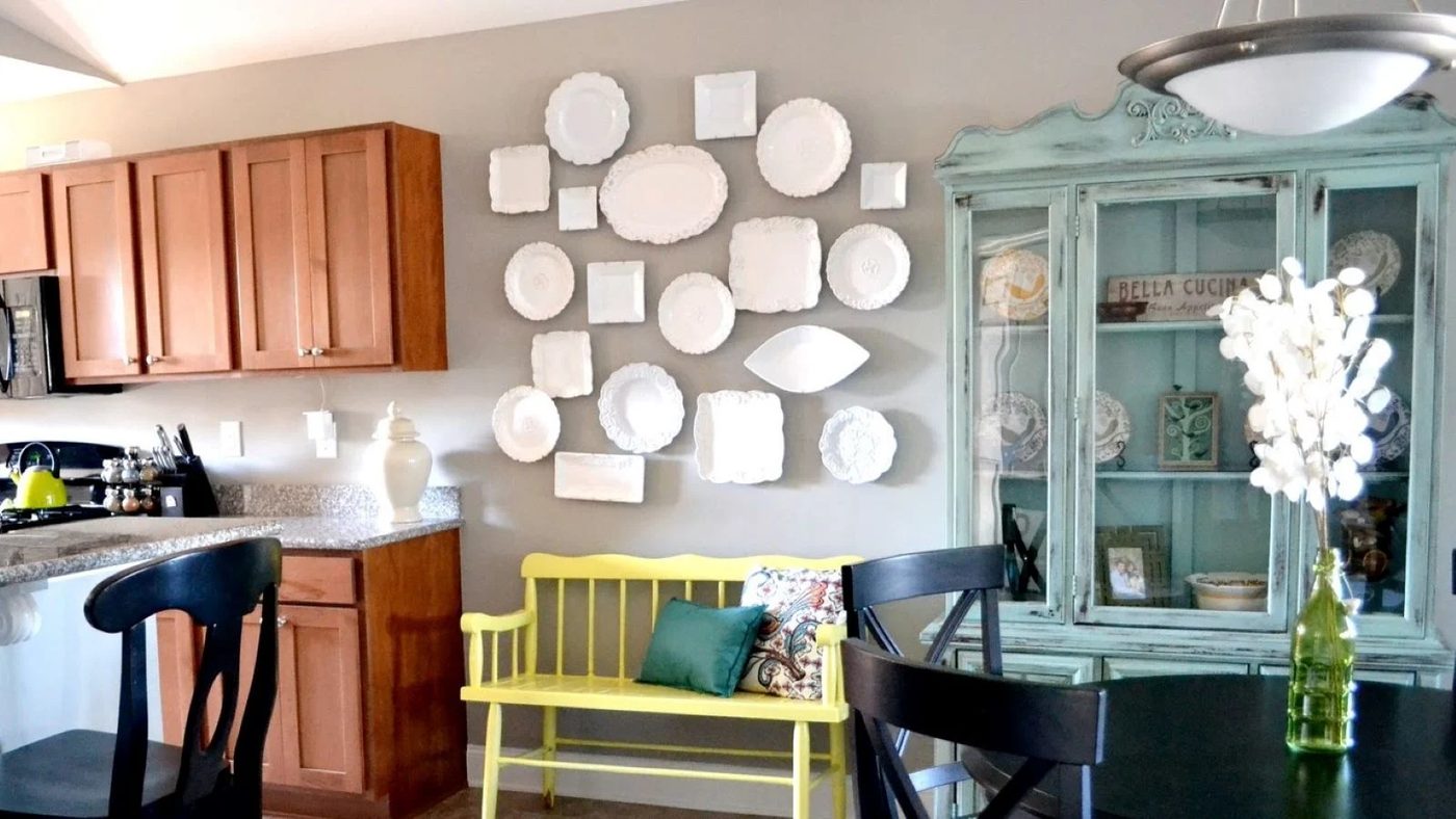 7 Hanging Dishes On Wall For Display