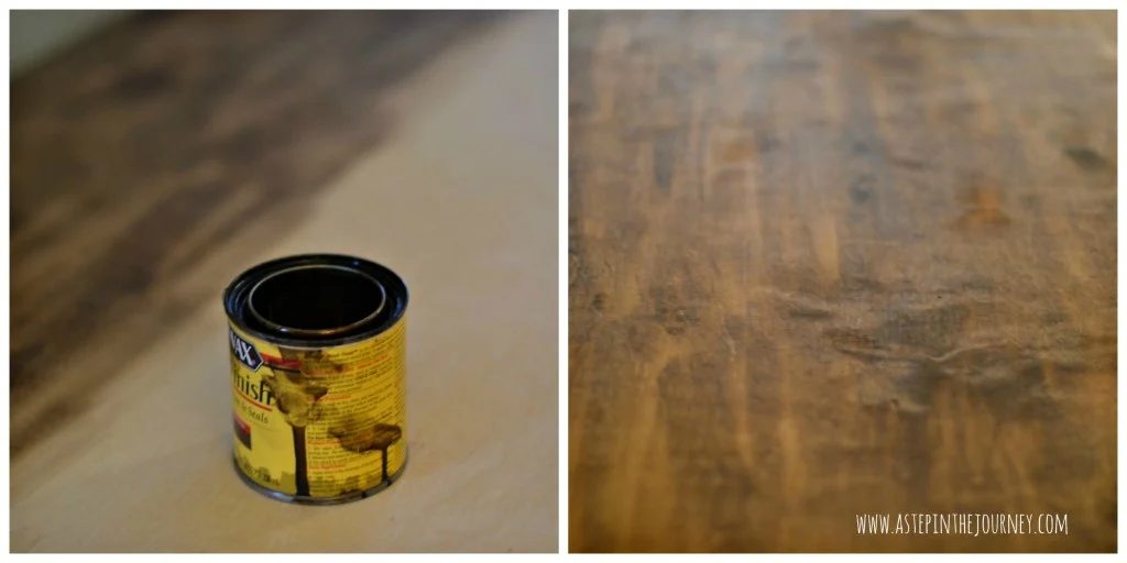 staining butcher block kitchen counter top for dresser