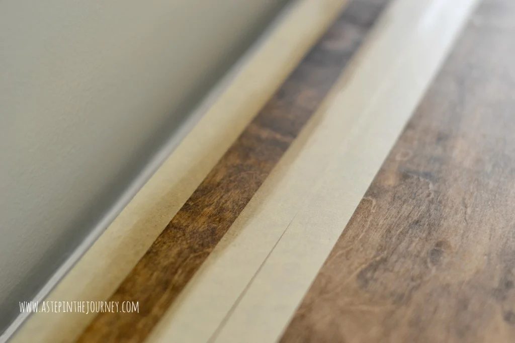 striped stained butcher block kitchen island buffet countertop